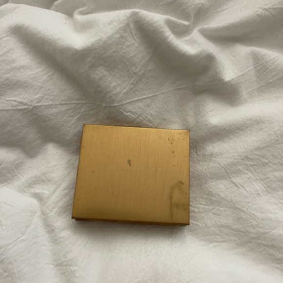 vintage brass gem & pearl money clip - Picture 5 of 5